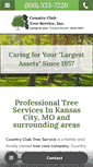 Mobile Screenshot of countryclubtreeservice.com